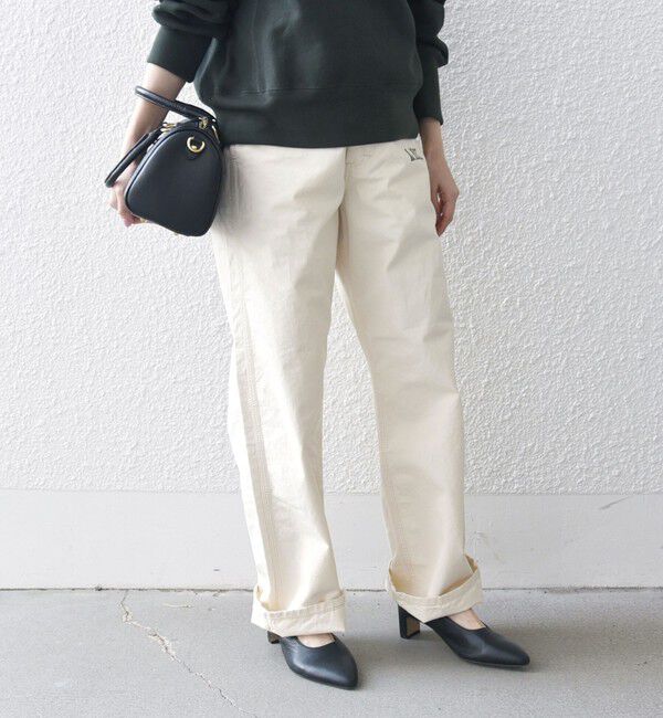 SHIPS any「【SHIPS any別注】Lee: バック レースアップ デニム パンツ 25SS」|デニム|