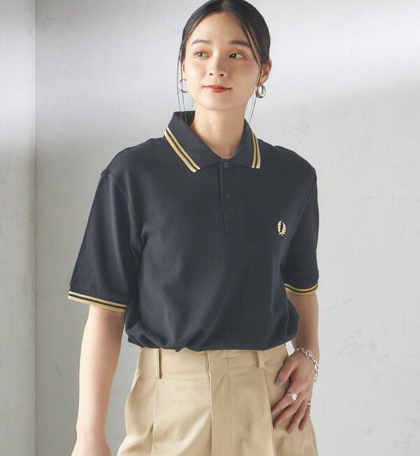 SHIPS for women「FRED PERRY:M12 TWIN TIPPED SHIRT」|ポロシャツ|