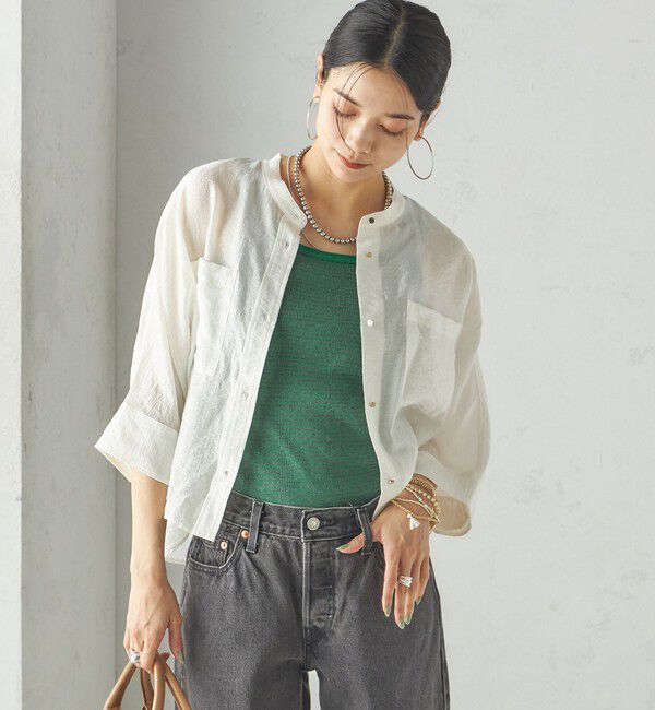 SHIPS for women「【SHIPS別注】〈洗濯機可能〉miller:タンクトップ」|タンクトップ|