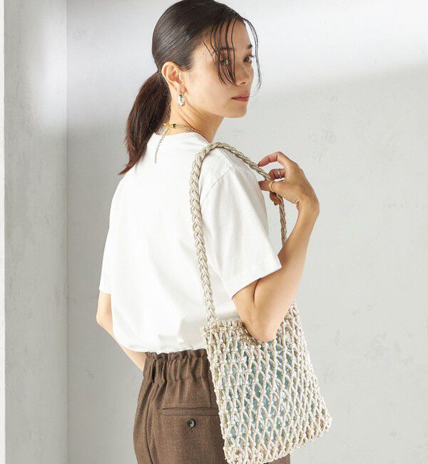 SHIPS for women「【SHIPS別注】Odub:〈手洗い可能〉プリント TEE」|Tシャツ・カットソー|