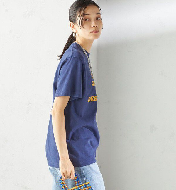 SHIPS for women「【SHIPS別注】Odub:〈手洗い可能〉プリント TEE」|Tシャツ・カットソー|