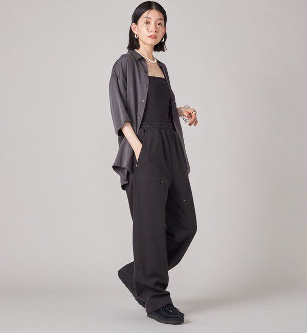 SHIPS for women「SHIPS NINE CASE:〈手洗い可能〉オーバーサイズ シャツ」|シャツ・ブラウス|