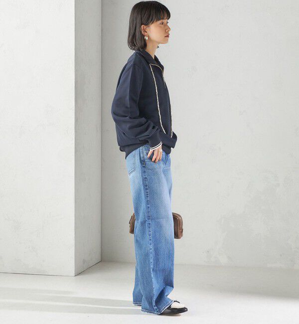 SHIPS for women「FRED PERRY: M3574 HALF ZIP SHIRT」|スウェット・ジャージ|