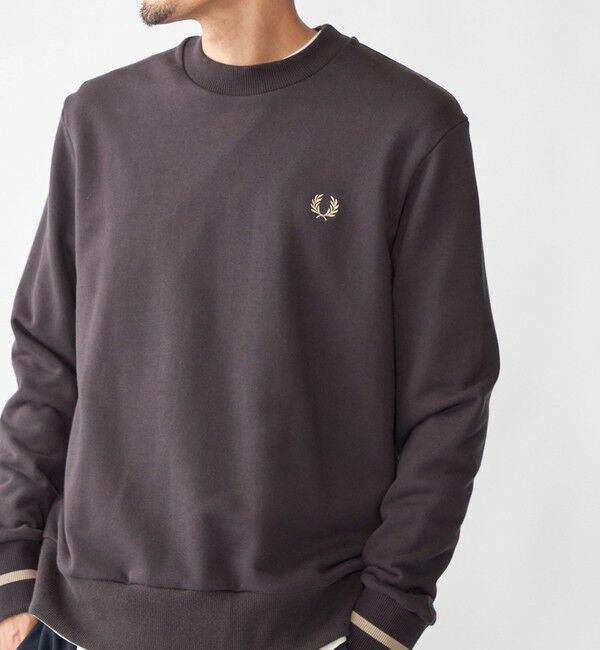 SHIPS「【SHIPS別注】FRED PERRY: シングル ティップ スウェットシャツ」|スウェット・ジャージ|