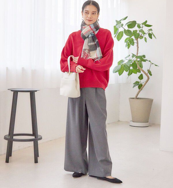 SHIPS for women「〈手洗い可能〉バルキーヤーン プルオーバー」|ニット・セーター|