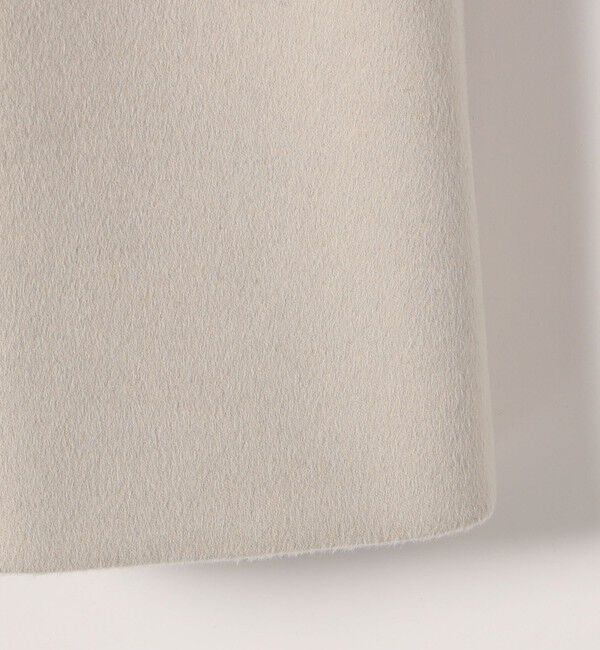 quaranciel「《一部追加予約》PURE WOOL スタンド & ステンカラー ロング コート」|ステンカラーコート|