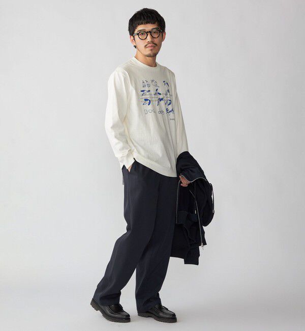 SHIPS「【WEB限定/SHIPS別注】CONVENIENCEYOUNG: DOG LS T」|Tシャツ・カットソー|