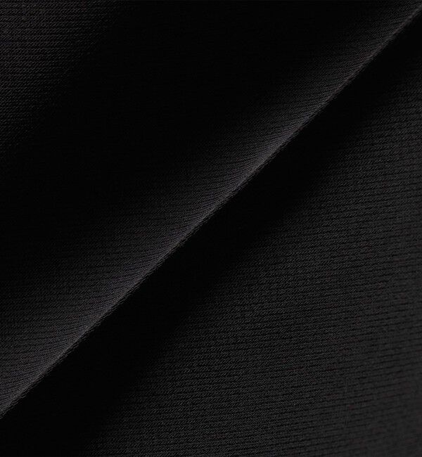 quaranciel「quaranciel:〈手洗い可能〉サテン ワイド ストレート スラックス」|その他|