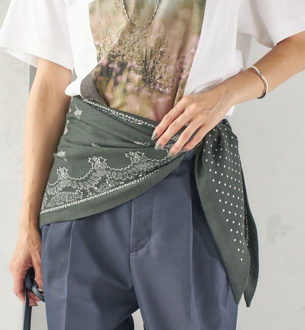 SHIPS for women「destin: Judy Triangle Bandana」|バンダナ・スカーフ|