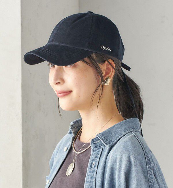 SHIPS for women「Revis.: コーデュロイ リボン キャップ」|キャップ・キャスケット|