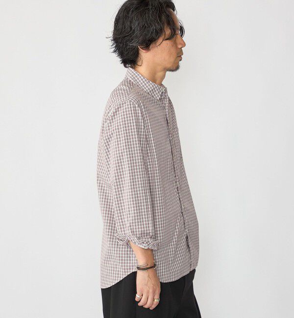 SHIPS「SHIPS:〈MADE IN JAPAN〉レギュラーカラー チェック シャツ」|シャツ・ブラウス|