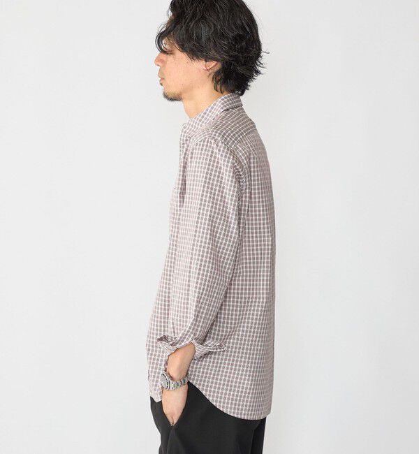 SHIPS「SHIPS:〈MADE IN JAPAN〉レギュラーカラー チェック シャツ」|シャツ・ブラウス|