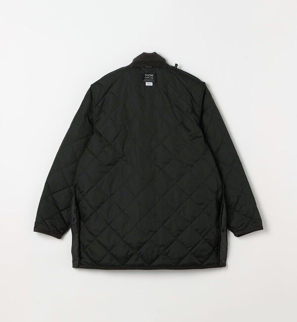 SHIPS any「【SHIPS any別注】TAION:〈手洗い可能〉ダイヤキルト ダウン フード ハーフコート 26AW◇」|ダウン|