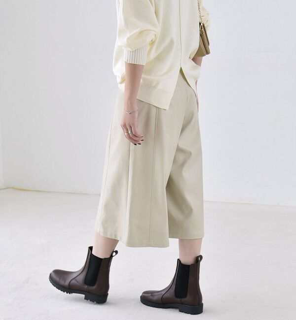 quaranciel「〈洗濯機可能〉シームデザイン セミワイド ハーフ パンツ」|その他|