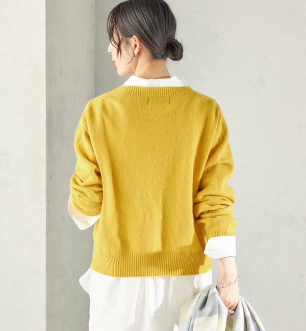 SHIPS for women「《予約》【SHIPS別注】YLEVE&times;Harley of Scotland: ニット プルオーバー」|ニット・セーター|