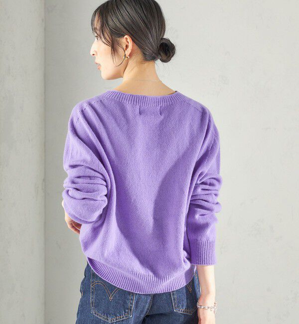 SHIPS for women「《予約》【SHIPS別注】YLEVE&times;Harley of Scotland: ニット プルオーバー」|ニット・セーター|