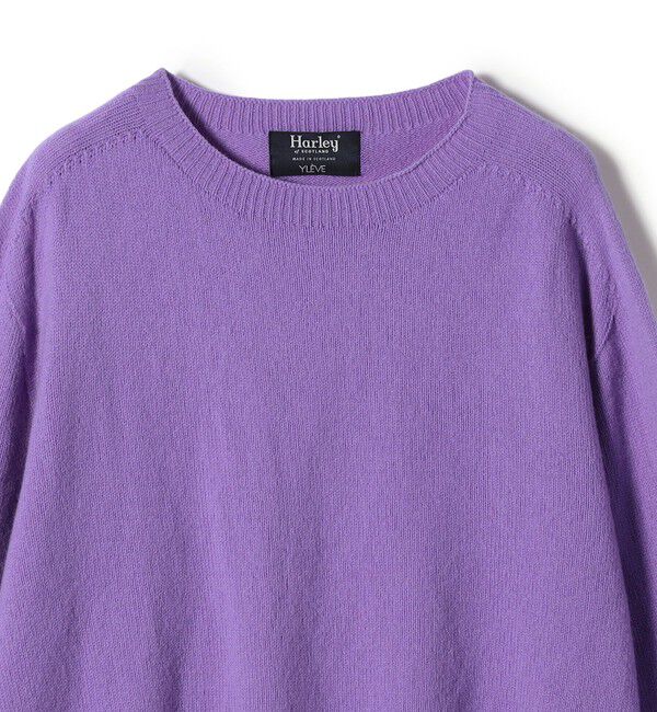 SHIPS for women「《予約》【SHIPS別注】YLEVE&times;Harley of Scotland: ニット プルオーバー」|ニット・セーター|
