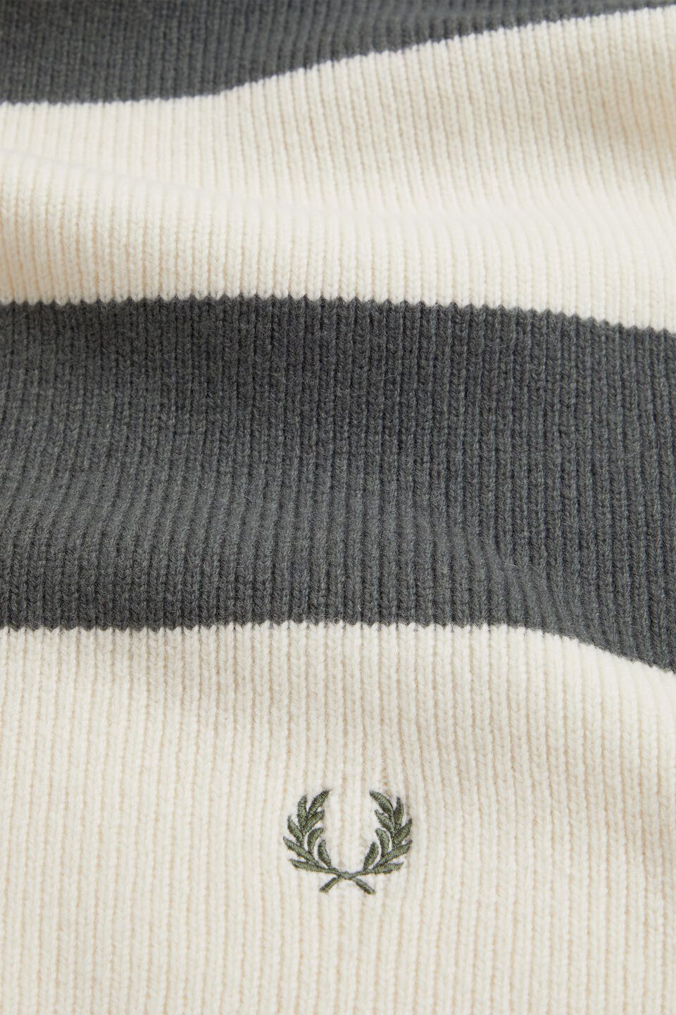 FRED PERRY 「FRED PERRY／Bold Stripe Ribbed Scarf／ストライプ リブ編みマフラー」|マフラー|
