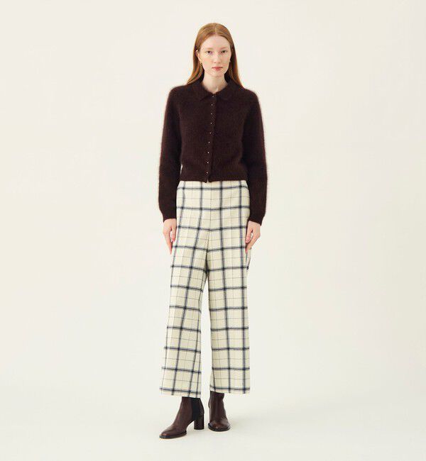 Ballsey「フラッフィーヤーン ミニカラーカーディガン」|カーディガン|