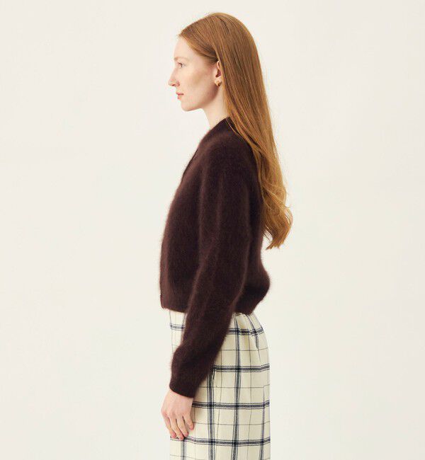 Ballsey「フラッフィーヤーン ミニカラーカーディガン」|カーディガン|
