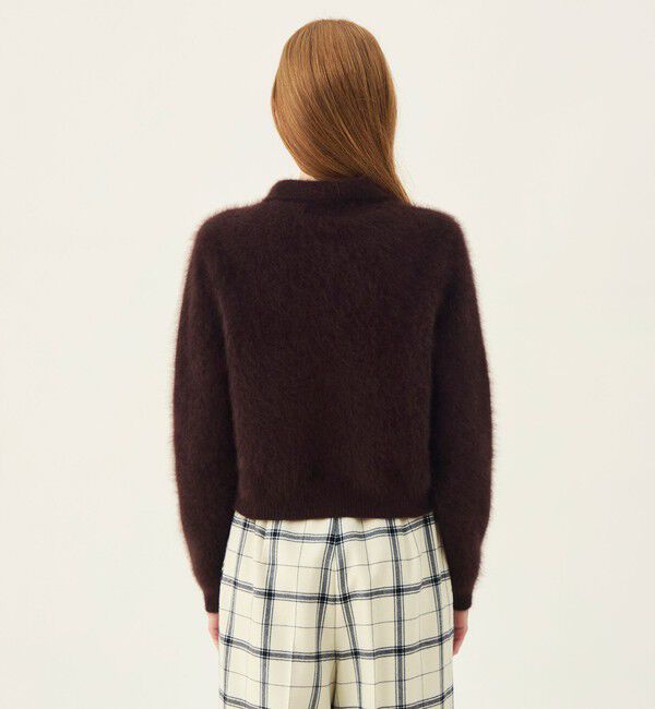 Ballsey「フラッフィーヤーン ミニカラーカーディガン」|カーディガン|