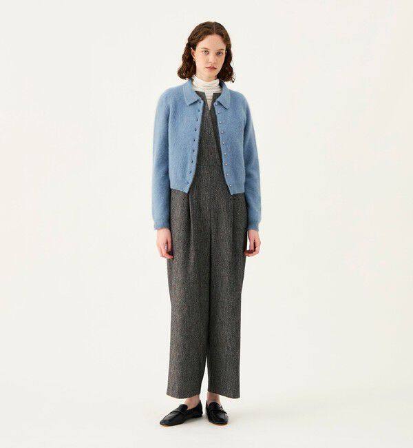Ballsey「フラッフィーヤーン ミニカラーカーディガン」|カーディガン|