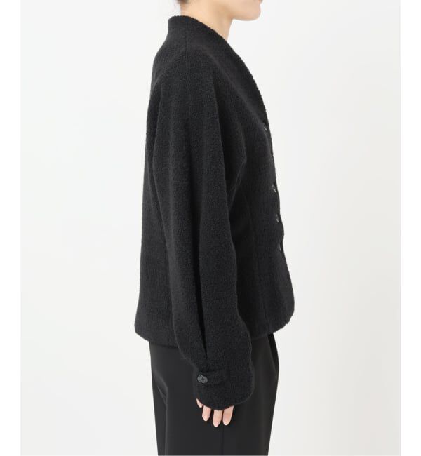 VERMEIL par iena「《予約》AKS LABEL アクス レーベル Stella wool Jacket」|ノーカラージャケット|