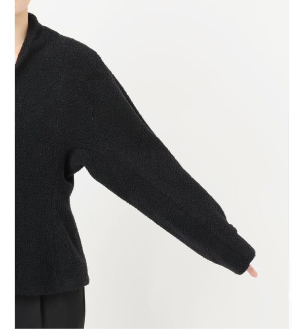 VERMEIL par iena「《予約》AKS LABEL アクス レーベル Stella wool Jacket」|ノーカラージャケット|