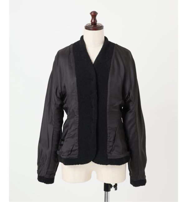 VERMEIL par iena「《予約》AKS LABEL アクス レーベル Stella wool Jacket」|ノーカラージャケット|