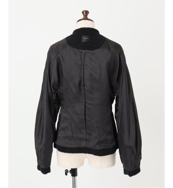 VERMEIL par iena「《予約》AKS LABEL アクス レーベル Stella wool Jacket」|ノーカラージャケット|
