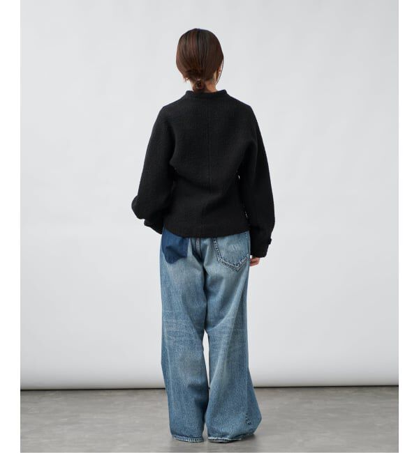 VERMEIL par iena「《予約》AKS LABEL アクス レーベル Stella wool Jacket」|ノーカラージャケット|