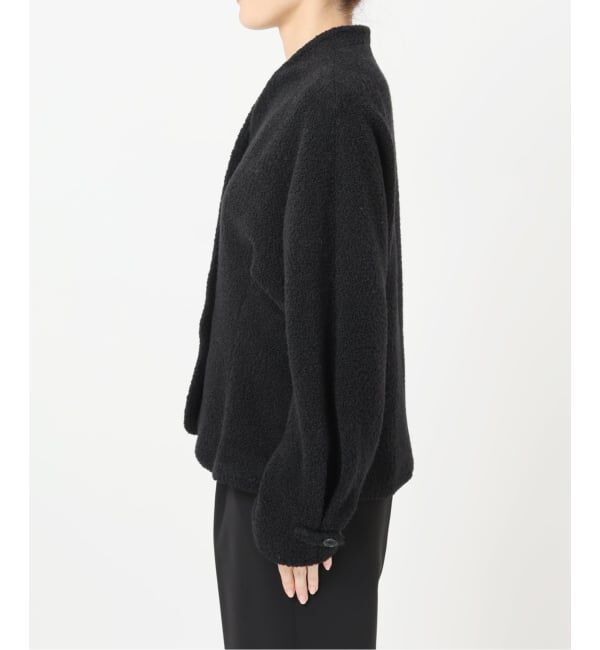 VERMEIL par iena「《予約》AKS LABEL アクス レーベル Stella wool Jacket」|ノーカラージャケット|