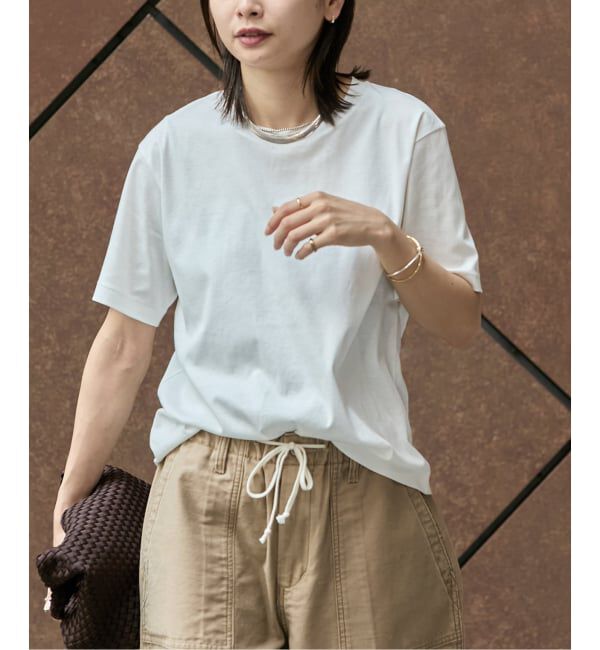 JOURNAL STANDARD「《追加3》汗ジミ防止ナノシアハーフスリーブT」|Tシャツ・カットソー|