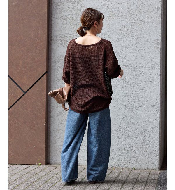 JOURNAL STANDARD「《追加》ヘンリーメッシュニット」|ニット・セーター|