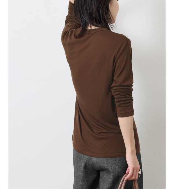 JOURNAL STANDARD「《追加》ウールMIX シアークルーネックカーディガン」|Tシャツ・カットソー|