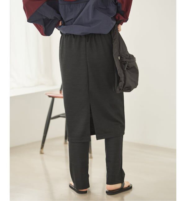JOURNAL STANDARD「TWモクロディ スカート レイヤード パンツ」|その他|
