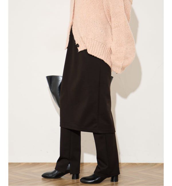 JOURNAL STANDARD「TWモクロディ スカート レイヤード パンツ」|その他|
