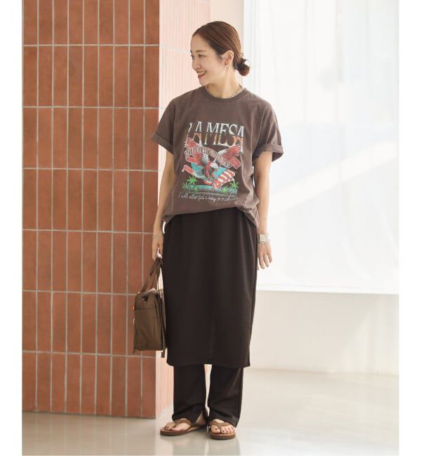 JOURNAL STANDARD「TWモクロディ スカート レイヤード パンツ」|その他|