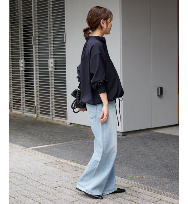JOURNAL STANDARD「《追加》ウーリッシュツイルタックボリュームシャツ」|シャツ・ブラウス|