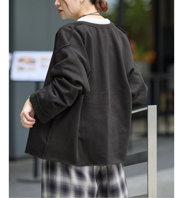 JOURNAL STANDARD「《WEB限定追加》CUT-OFF SWEATカーディガン」|カーディガン|
