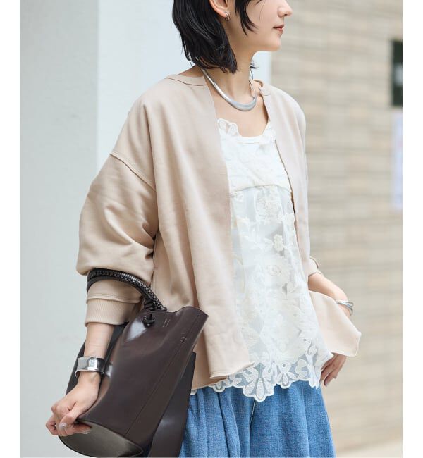JOURNAL STANDARD「《WEB限定追加》CUT-OFF SWEATカーディガン」|カーディガン|