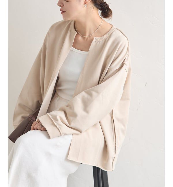 JOURNAL STANDARD「《WEB限定追加》CUT-OFF SWEATカーディガン」|カーディガン|