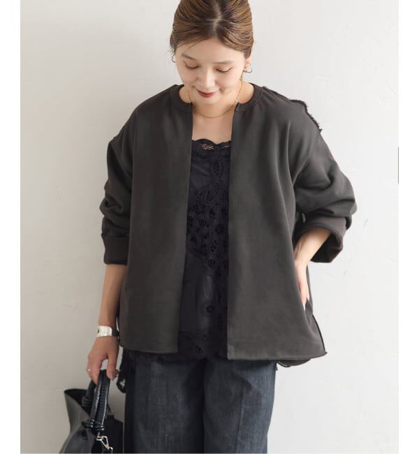 JOURNAL STANDARD「《WEB限定追加》CUT-OFF SWEATカーディガン」|カーディガン|