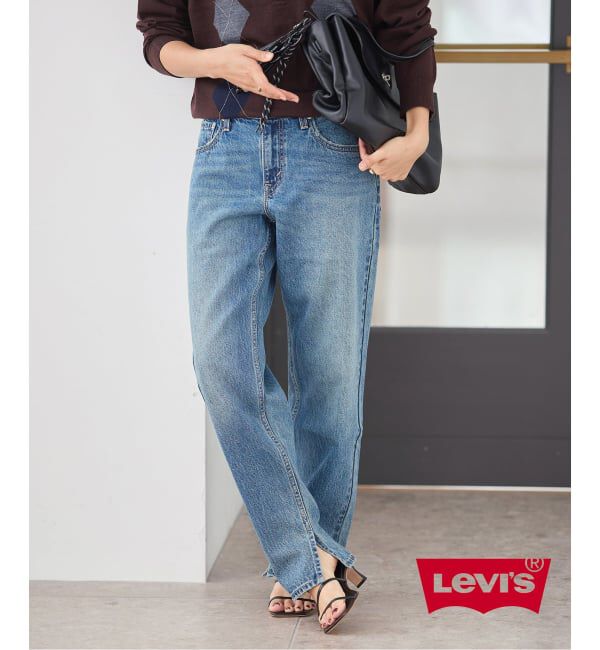 JOURNAL STANDARD「別注【LEVI&rsquo;S(R)/リーバイス(R)】for JS LOOSE TAPER CROP」|デニム|ブルー A