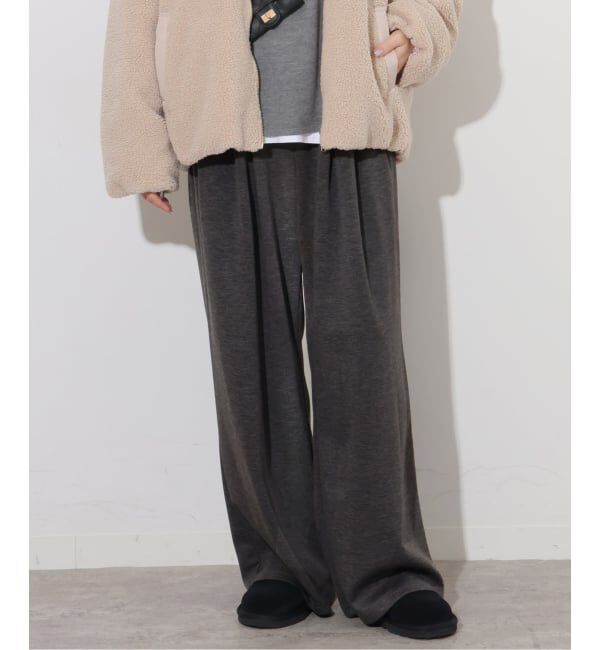 JOURNAL STANDARD relume「《追加》T/Rポンチタックイージーパンツ」|その他|グレー