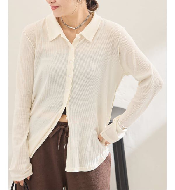 JOURNAL STANDARD「SHEER SKIN シャツ」|Tシャツ・カットソー|