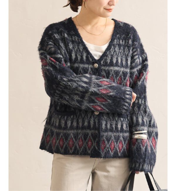 JOURNAL STANDARD「《予約》ネイティブシャギーカーディガン」|カーディガン|