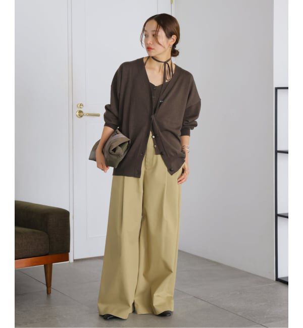 JOURNAL STANDARD「WASHABLE COMF Vネックカーディガン」|カーディガン|
