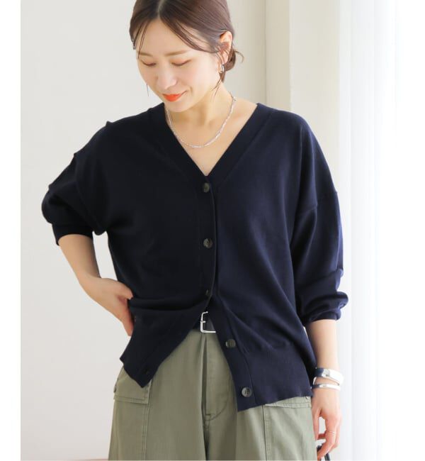 JOURNAL STANDARD「WASHABLE COMF Vネックカーディガン」|カーディガン|