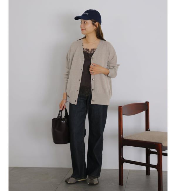 JOURNAL STANDARD「WASHABLE COMF Vネックカーディガン」|カーディガン|